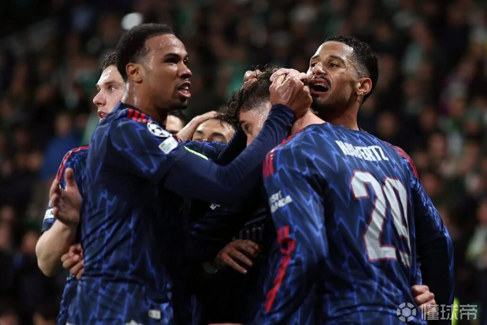 TA：阿森纳在里斯本重新找回了自己，重燃了本赛季的希望