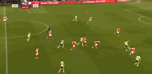 第85分钟，会是绝杀吗？费洛斯助攻，查尔斯推射破门，阿森纳1-2