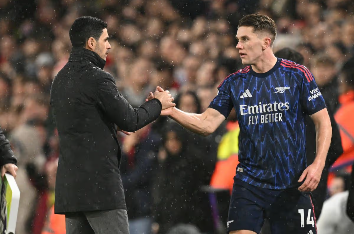 哲凯赖什：阿尔特塔每天都在督促我进步，保持专注就会有机会