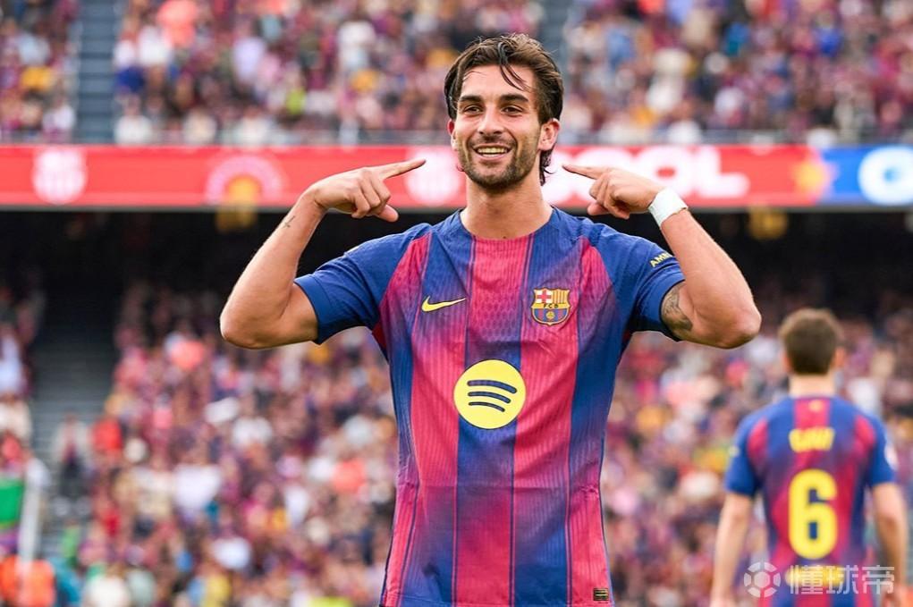 201场62球，费兰跻身巴萨队史射手榜前50名